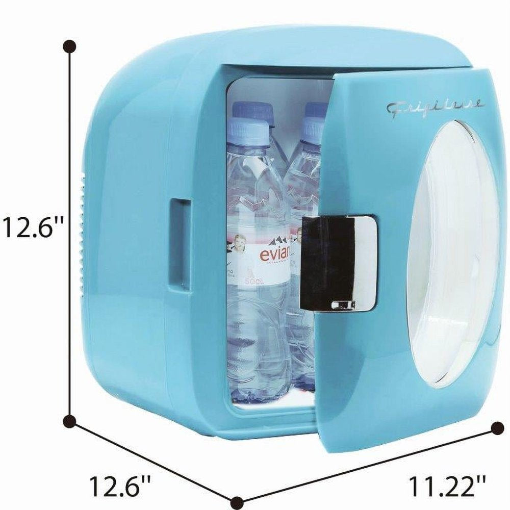 Portable Retro 12-Can Mini Cooler, EFMIS462, Blue