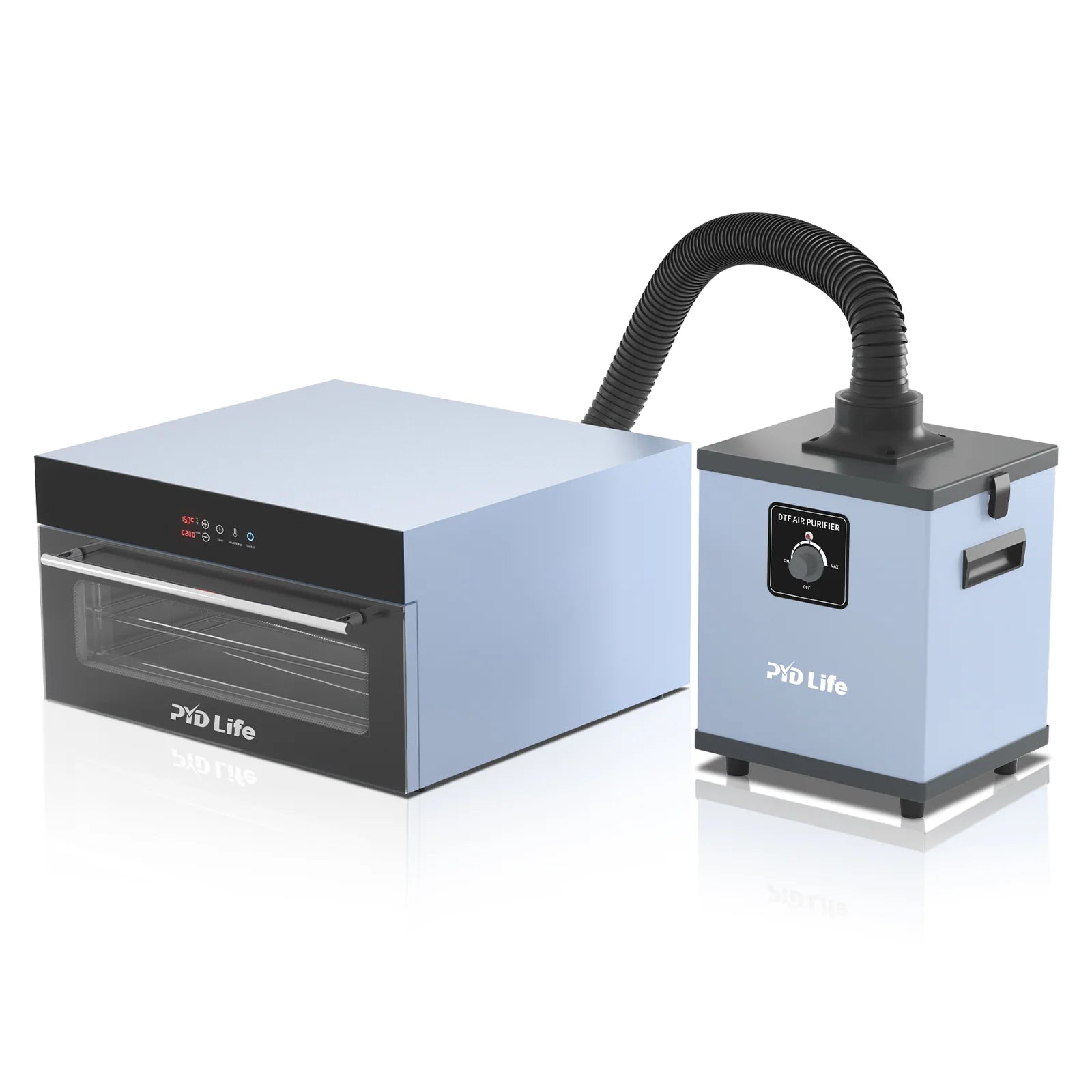 DTF Curing Oven Dryer 3-Layer A3 A4 with Fume Extractor for DTF Transfer Films Bulk Curing