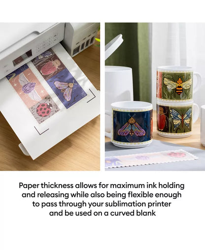 Sublimation Printer Paper - 8.5 in X 11 In, 100 Count