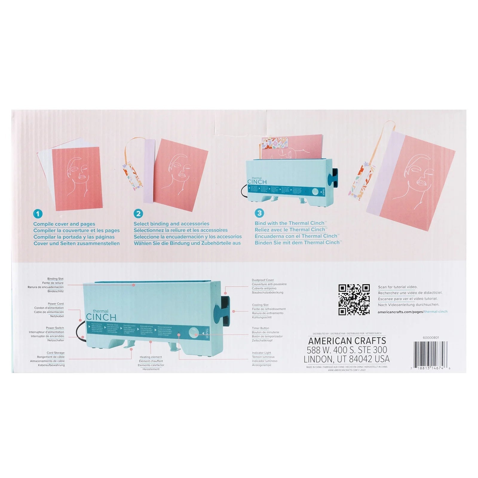 We R Thermal Cinch Binding Machine US Plug-Mint