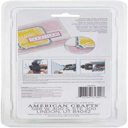 We R Memory Crop-A-Dile Corner Chomper Stub & Deco
