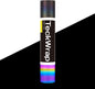 Black Holographic Reflective Adhesive Vinyl Flashlight Sensitive Vinyl for DIY Craft Cutters, Signs, Scrapbooking, 1Ftx5Ft
