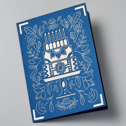 Cricut Joy Foil Transfer Insert Cards, Blue Lagoon Sampler - A6