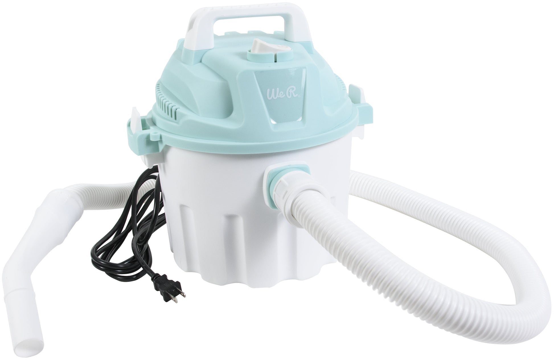 Mold Press Wet/Dry Vacuum-White/Mint