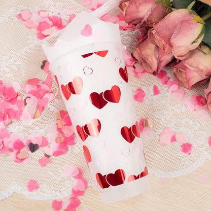 Chrome Red Vinyl Adhesive Red Chrome Vinyl Permanent Vinyl for Cricut Machine 1Ftx5Ft