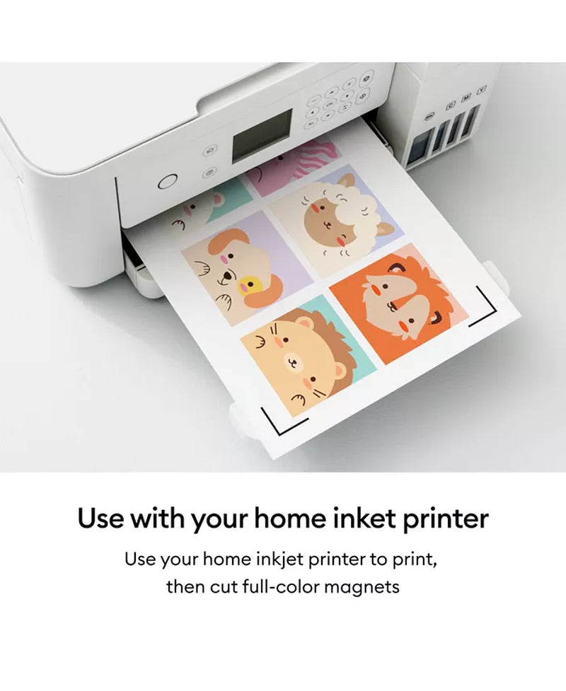 Printable Magnet Sheets - 8.5 in X 11 in (8 Ct)