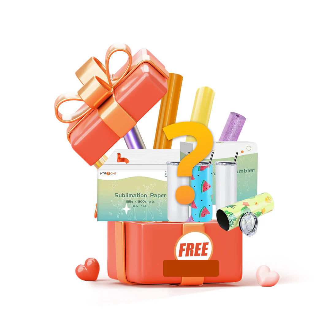 [Easter Machine Bundle]Htvront Auto+Tumbler Heat Press Machine & Free Materials