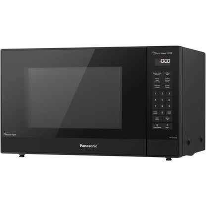 1.2 Cu. Ft. 1200W Genius Sensor Countertop Microwave Oven with Inverter Technology in Black