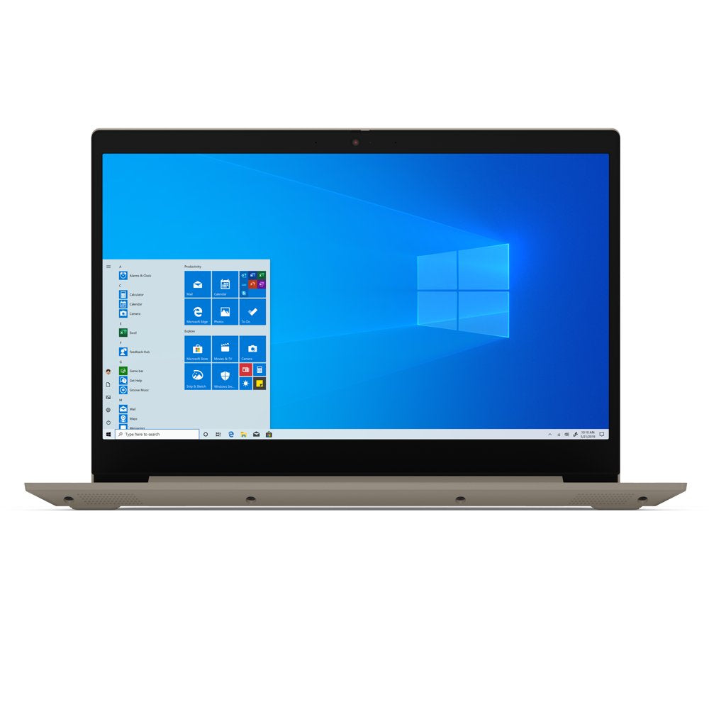 Ideapad 3 15.6" PC Laptop, Intel Core I3-1005G1, 4GB RAM, 128GB SSD, Windows 10, Almond, 81WE0016US