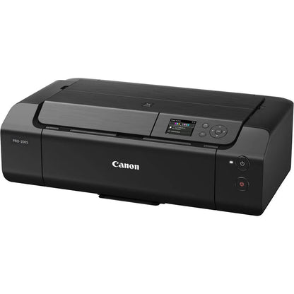 Canon PIXMA PRO-200S Wireless Photo Printer | 13-Inch Borderless Printing | 8-Color Dye Ink for Photographers & Designers (6875C002) + More (International Model)