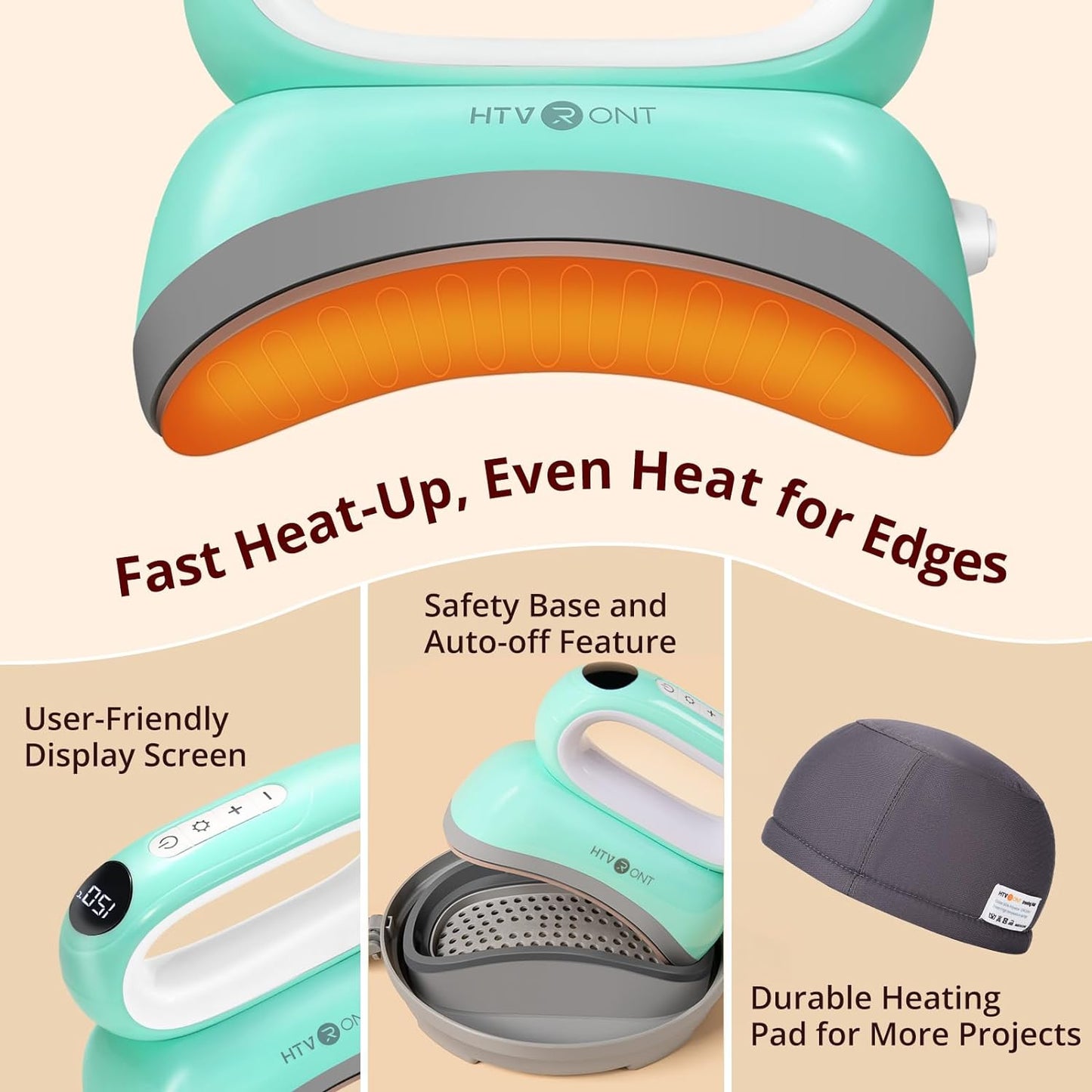 Hat Press Machine &  3D Puff Vinyl Heat Transfer