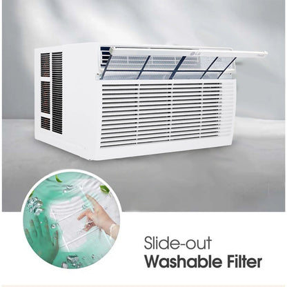 14,000 BTU Window Smart Air Conditioner with Remote, LW1521ERSM1