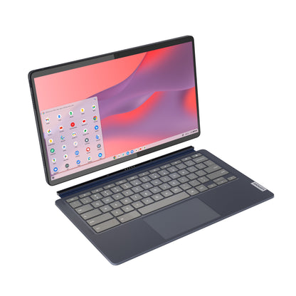 Ideapad Duet 5 Chromebook Laptop, 13.3" FHD OLED Touchscreen, Qualcomm Snapdragon SC7180, 4GB RAM, 128GB SSD, Abyss Blue, 82QS0001US