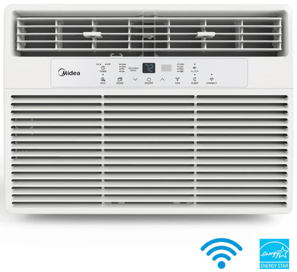 10,000 BTU 115V Smart Window Air Conditioner with Comfort Sense Remote, White, MAW10S1WWT-T, New
