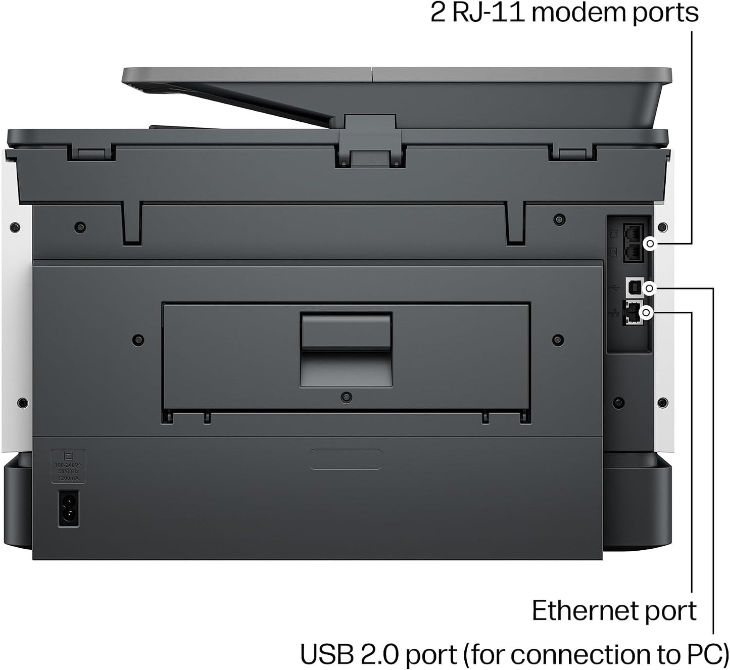 HP Officejet Pro 9135 Wireless All-In-One Color Inkjet Printer, Print, Scan, Copy, Fax, ADF, Duplex Print/Scan, Best-For-Office, 3 Month Trial of Instant Ink Included, Ai-Capable (C2WM0A)
