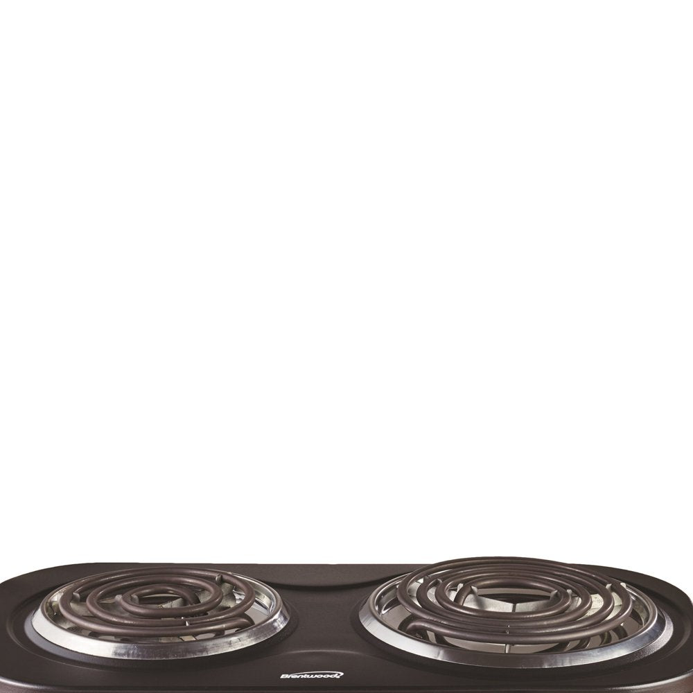 1,500-Watt Double Electric Burner (Black)