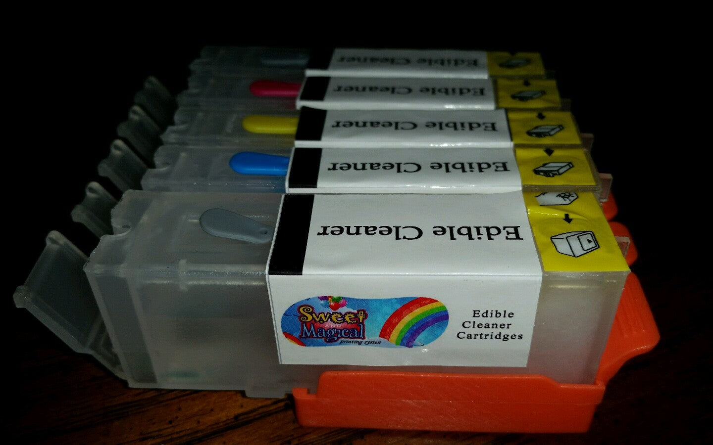 EDIBLE CLEANING CARTRIDGES for CANON CLI-251 PGI-250 Not Ink Cartridges