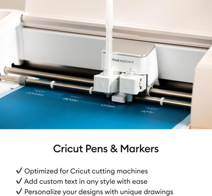 Cricut® Acrylic Gel Pens Set, 1.0 Mm (6 Ct) - for Use with Maker, Explore, & Venture Machines