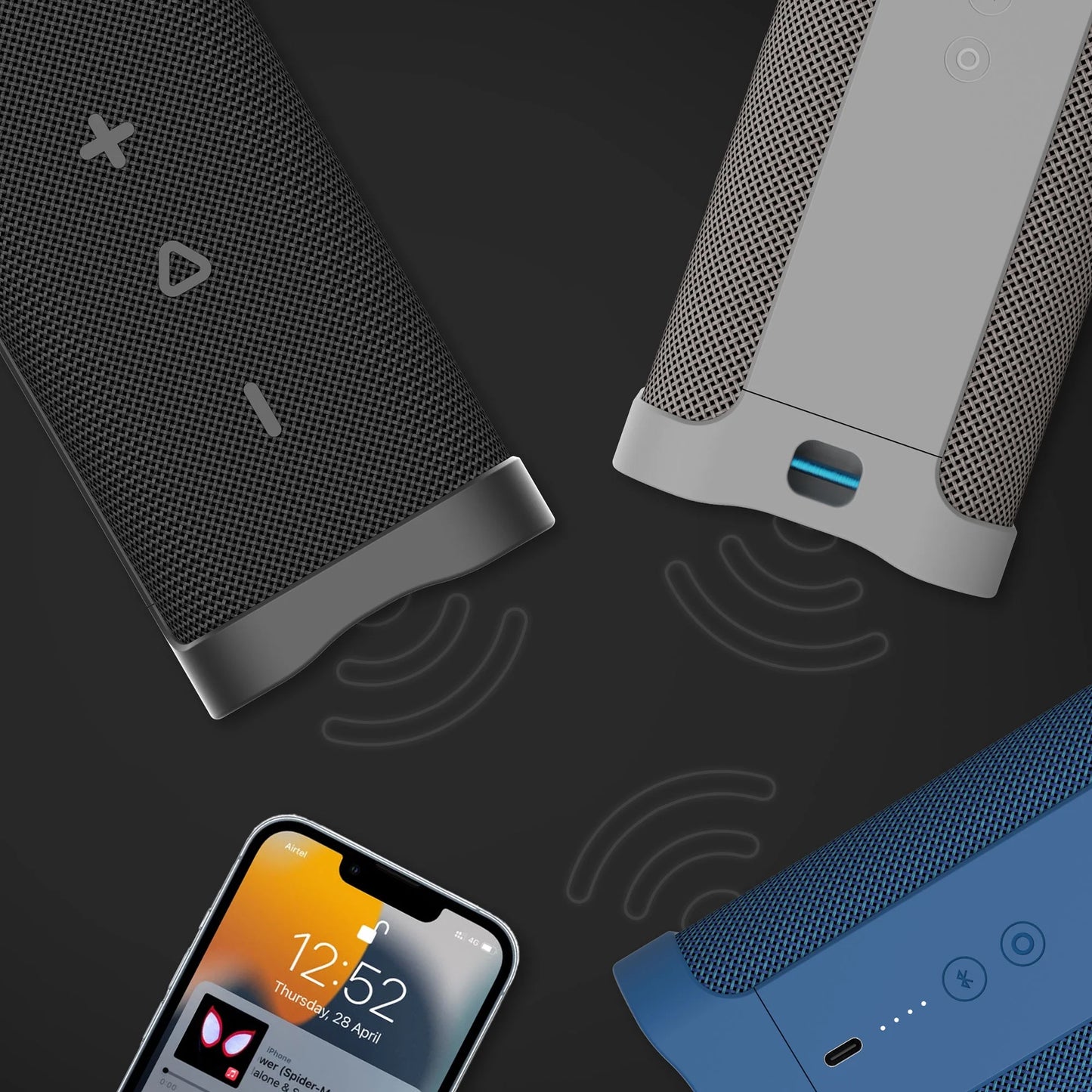 Terrain Large XT Compact Tough Wireless Speaker