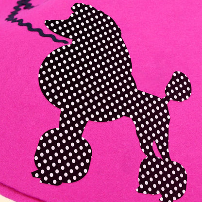 Easypatterns® Heat Transfer Vinyl: Polka Dot Black, 11.8 X 24 Inches