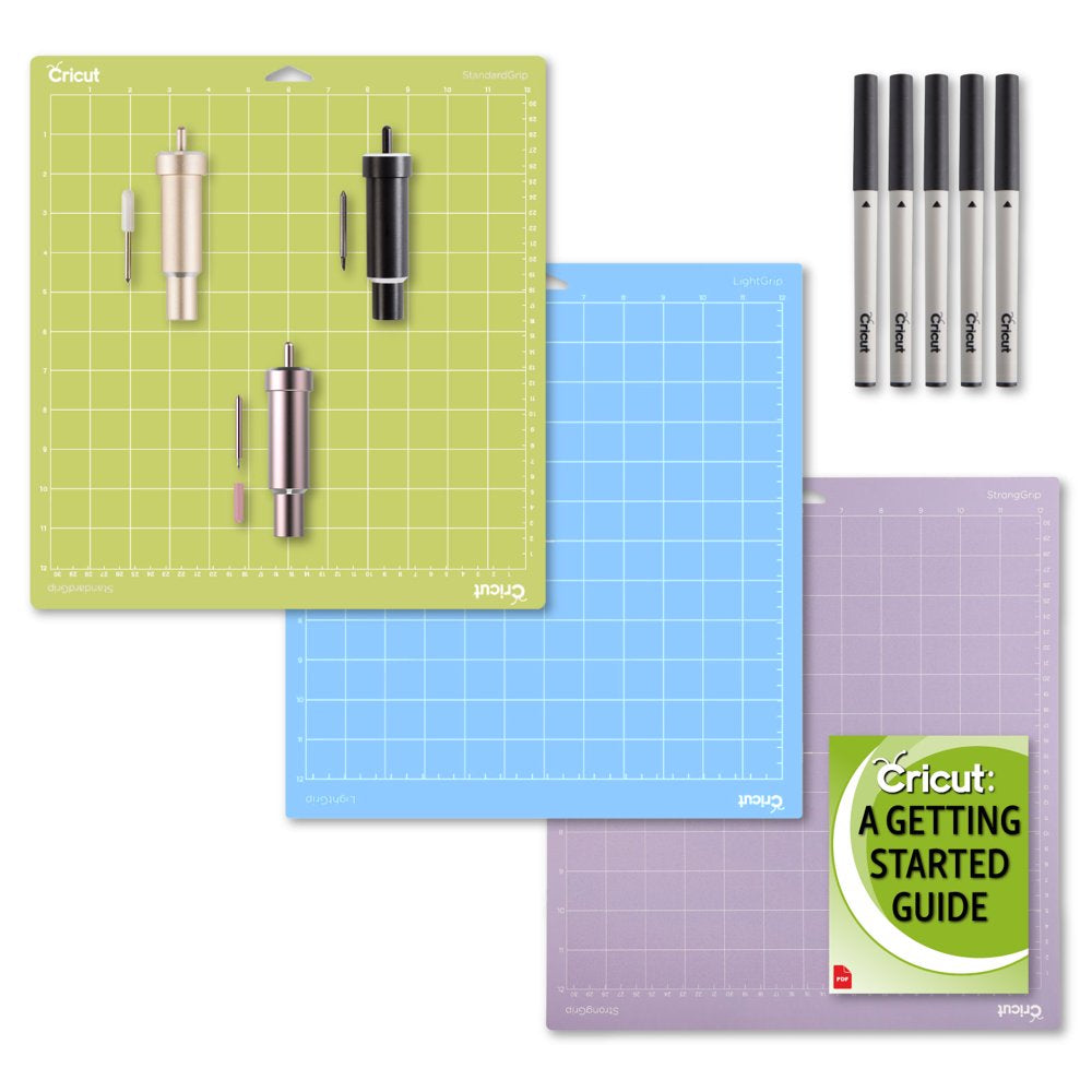 Maker and Explore Air 2 Blade Accessories Kit: Variety (3) Gripmats, and Pen Set Bundle