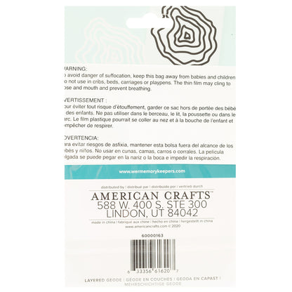 Revolution Dies-Layered Geode