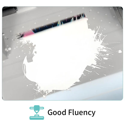 DTF Ink 500 ML White Premium for PET Film Heat Transfer Printing,Refill to DTF Printers with Epson Printhead XP600,I1600,I3200,L1800,L1805,R1390,R2400 (Shipping from China)