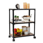 Charm 3 Shelf Mobile Kitchen Serving Cart