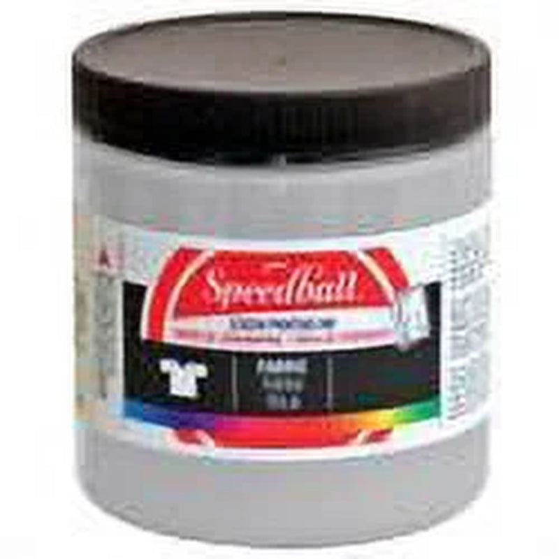 Opaque Fabric Screen Printing Ink, 8 Oz., Silver