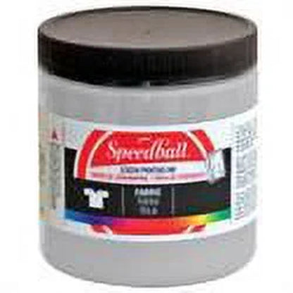 Opaque Fabric Screen Printing Ink, 8 Oz., Silver