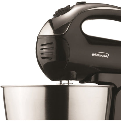 New SM-1153 5-Speed + Turbo Stand Mixer, Black
