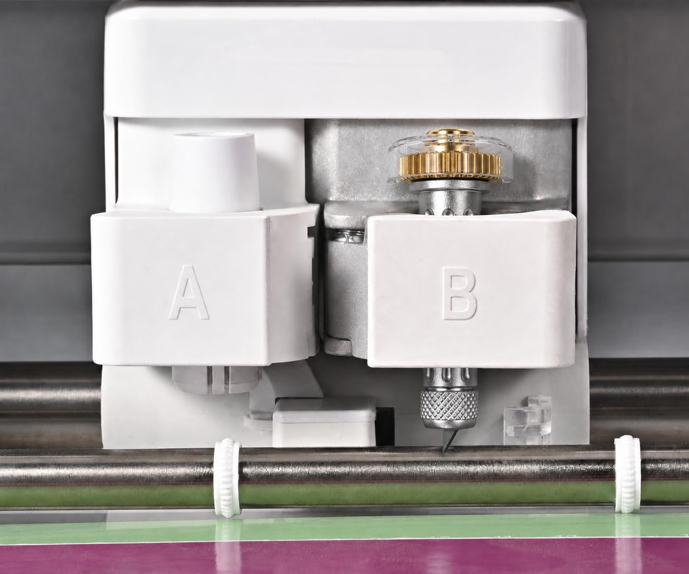 Knife Blade and Drive Housing Compatible with Cricut Maker | Fits Maker, Maker 3 and Maker 4; Precision Deep-Cut Tool for 2-5 Oz Leather, Matboard and Other Dense Craft Materials.