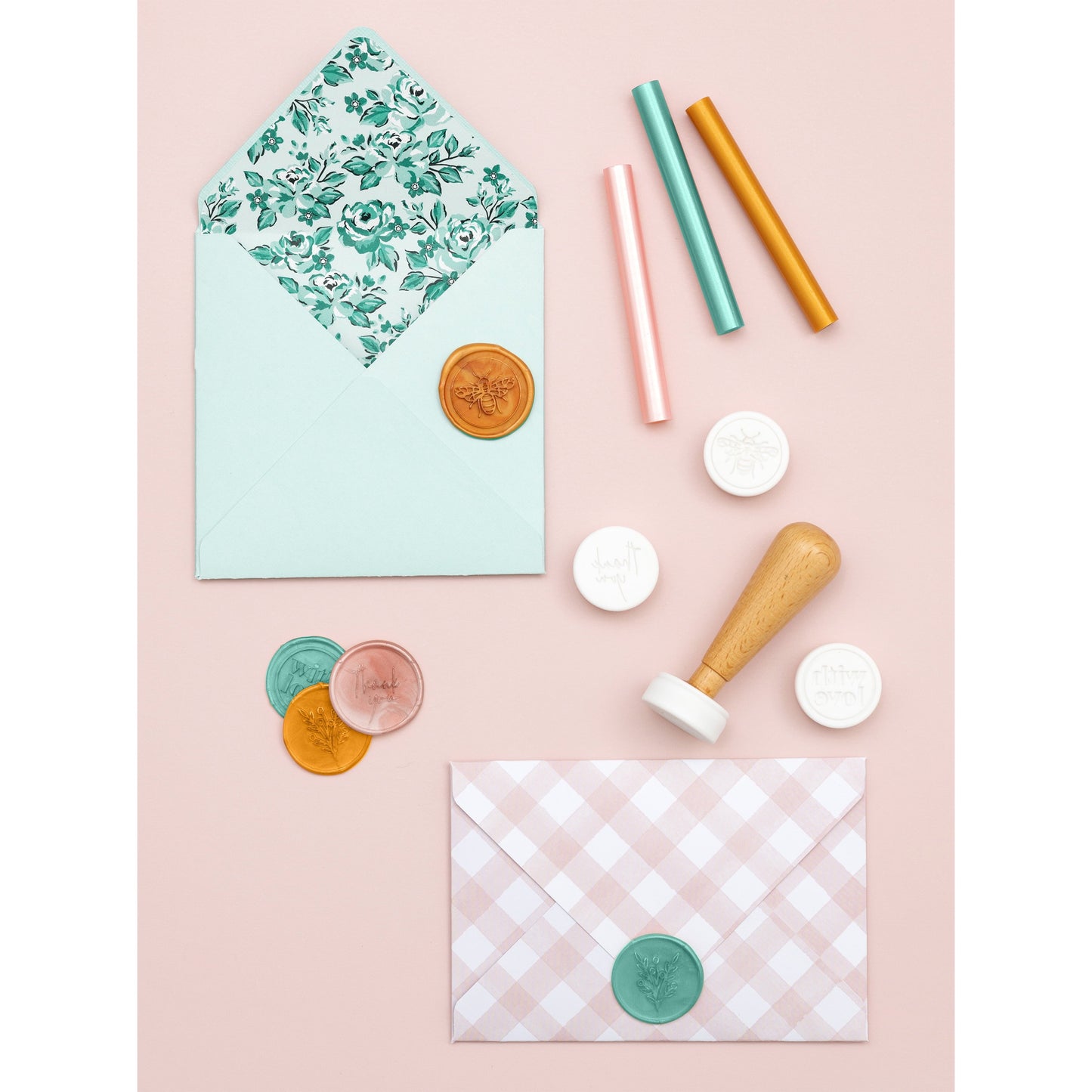 We R Memory Keepers Envelope Seal Kit-With Love