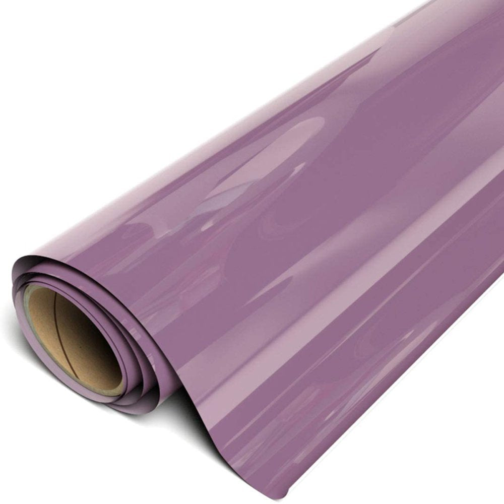 Stretch Easyweed HTV Iron on Heat Transfer Vinyl 11.8" X 75Ft (25 Yards) Roll - Bright Orchid Purple