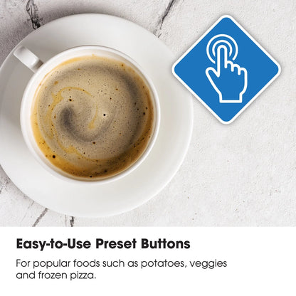 1.1 CF Countertop Microwave Oven in White , ZSMC1161KW