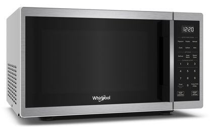 0.9 Cu. Ft. Stainless Steel Countertop Microwave with Steam Clean - 900 Watt