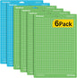Worklion Cutting Mat for Cricut Joy Xtra: 8.5"X12", 6 Pack (4 Standardgrip & 2 Lightgrip) - Machine Accessories