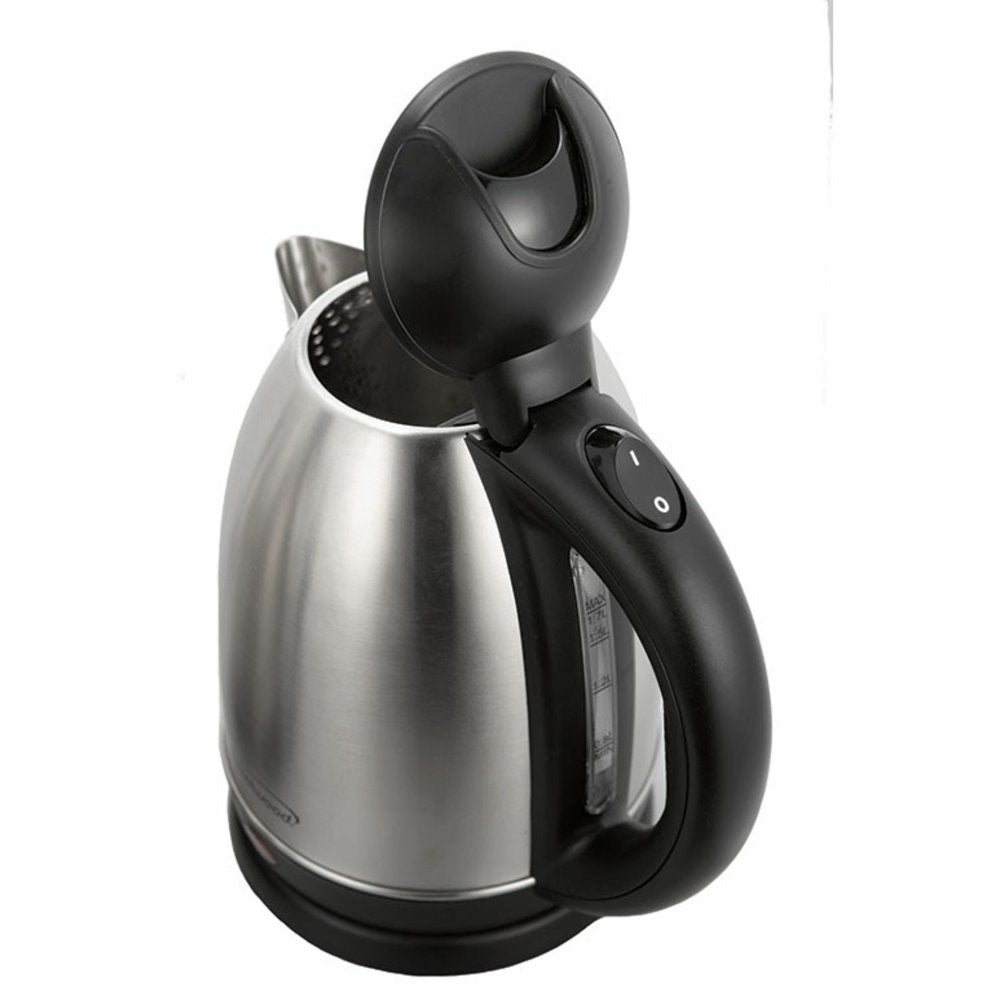 KT-1800 2L Stainless Steel Cordless Electric Kettle - Silver