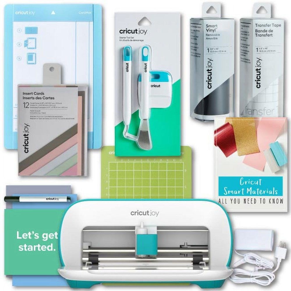 Joy Smart Machine with Insert Cards & Vinyl for Beginner DIY Projects Bundle