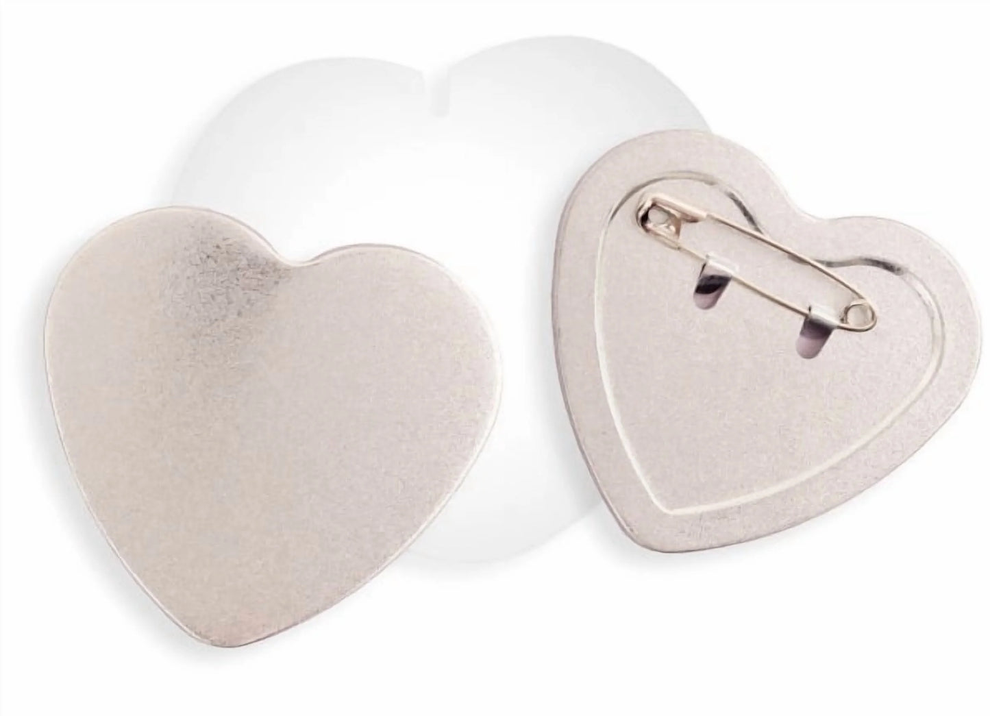 Button Press Refill Pack Kit-Heart - Makes 9 Pins