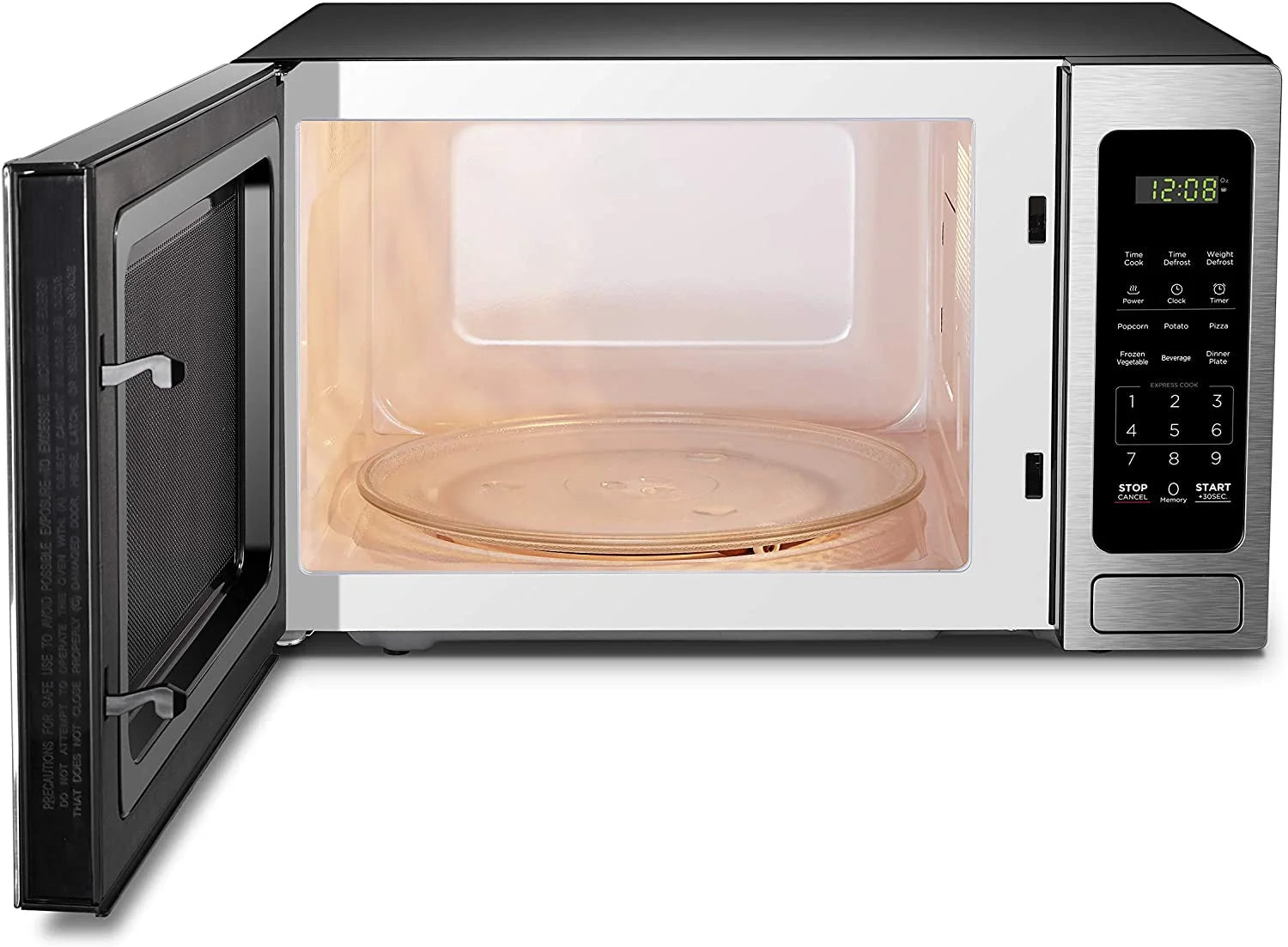 1.4 Cu Ft Countertop Microwave Ovens in Stainless Steel