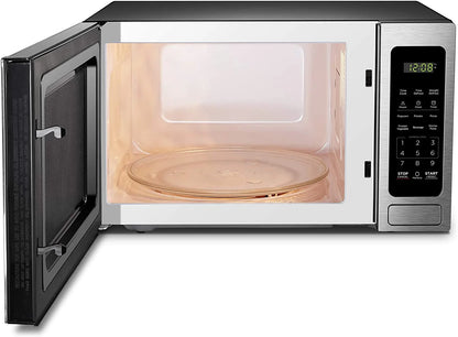 1.4 Cu Ft Countertop Microwave Ovens in Stainless Steel