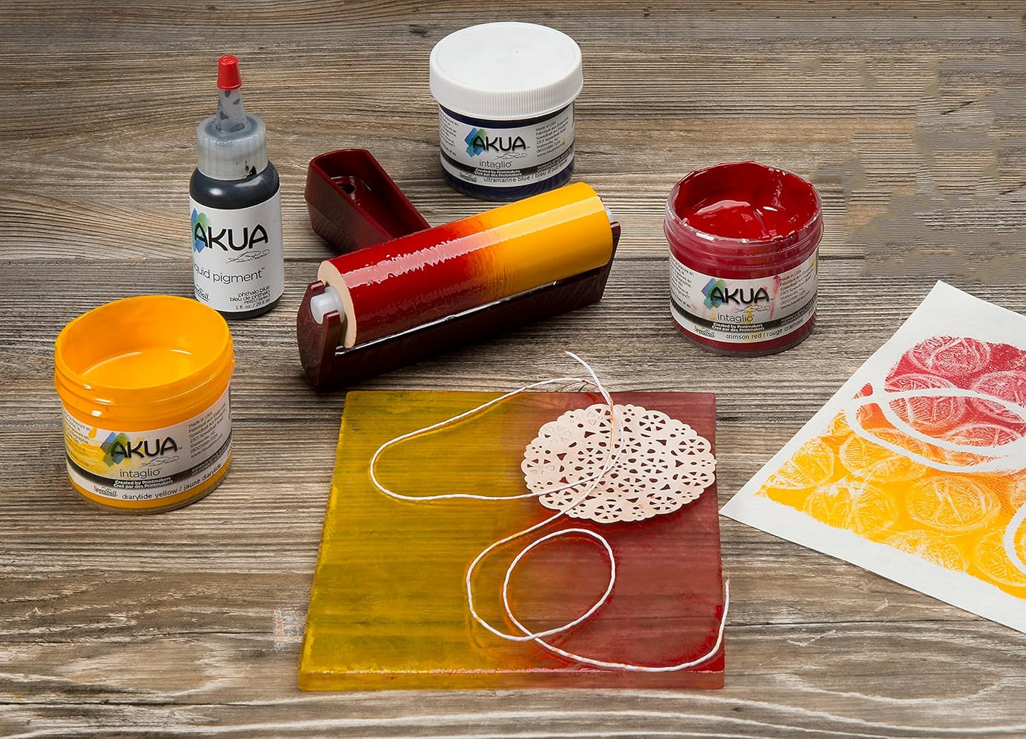 Gel Printing Plates, 5" X 7", for Block Monoprinting