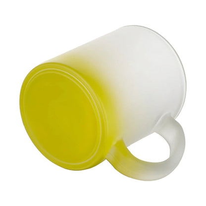 HPN Sublicraft 11 Oz. Color Gradient Sublimation Glass Mug - 12 per Case