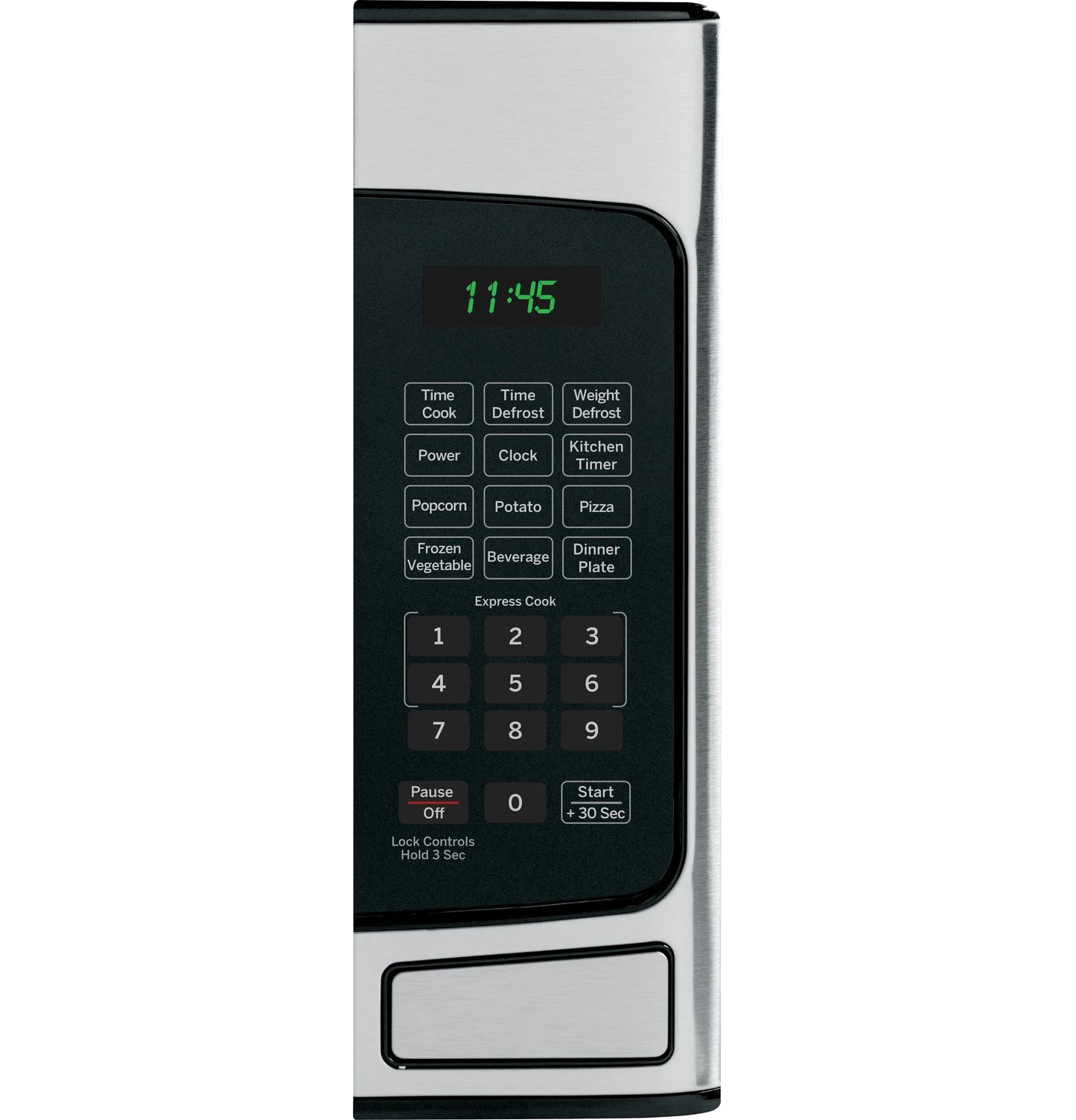 1.1 Cu. Ft. Capacity Countertop Microwave Oven Stainless Steel