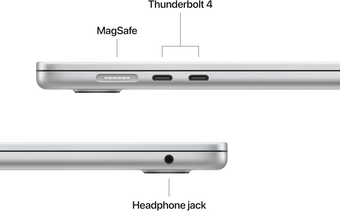 Apple 2026 Macbook Air 15-Inch Laptop with M5 Chip: Built for AI, 15.3-Inch Liquid Retina Display, 16GB Unified Memory, 1TB SSD, 12MP Center Stage Camera, Touch ID, Wi-Fi 7; Silver