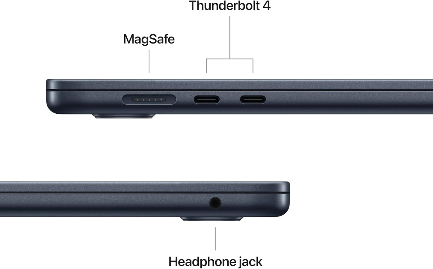 Apple 2026 Macbook Air 15-Inch Laptop with M5 Chip: Built for AI, 15.3-Inch Liquid Retina Display, 24GB Unified Memory, 1TB SSD, 12MP Center Stage Camera, Touch ID, Wi-Fi 7; Midnight