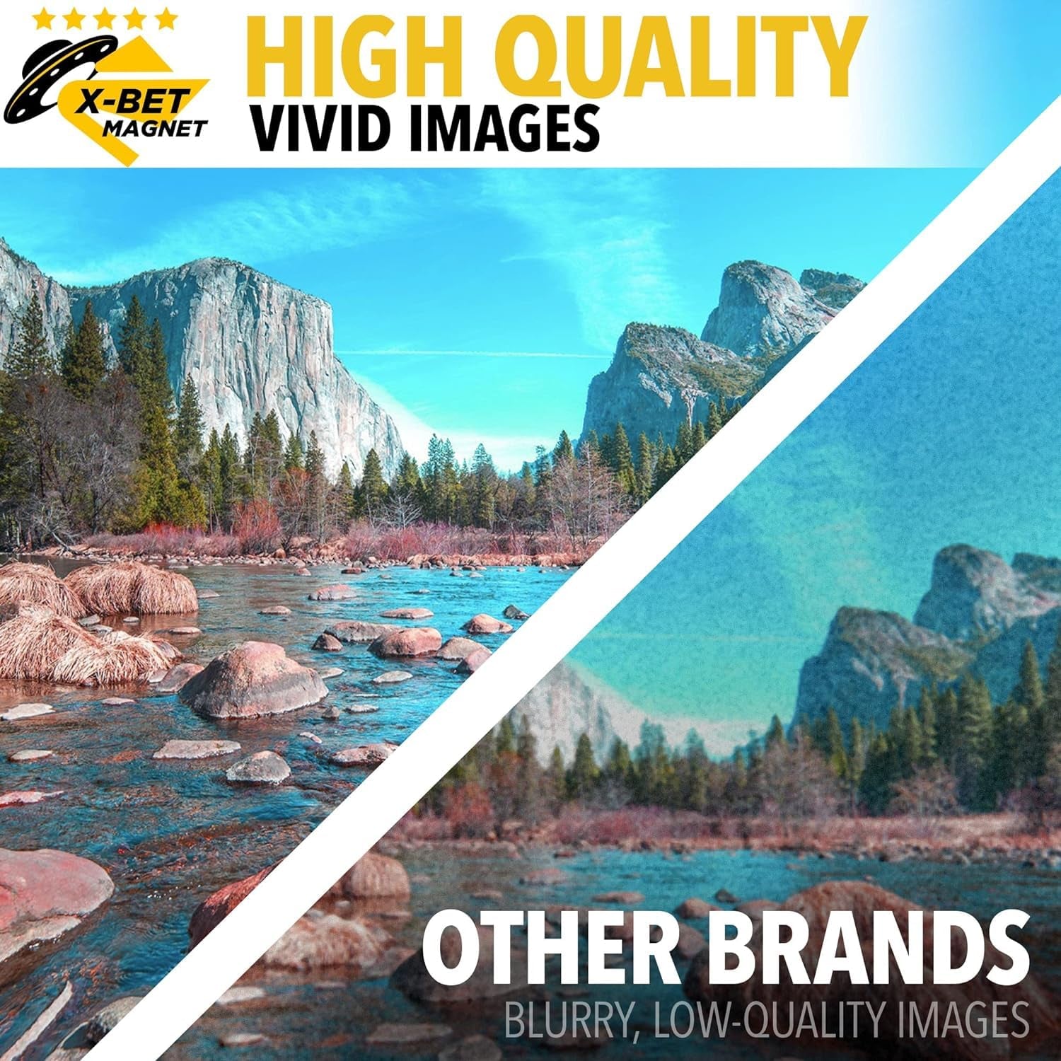 Printable Magnetic Sheets 15 Pcs Glossy (8.5"X11"/22X28Cm) – Inkjet-Optimized Flexible Magnetic Paper, Non-Adhesive - Ideal for Photo Magnets, Magnet for Cars, Refrigerator, Classroom and Office Decor