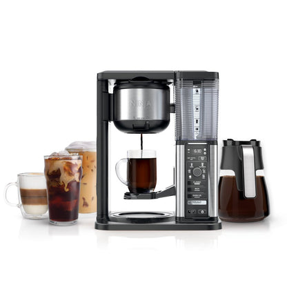 ® Specialty Coffee Maker with Fold-Away Frother and Glass Carafe CM401