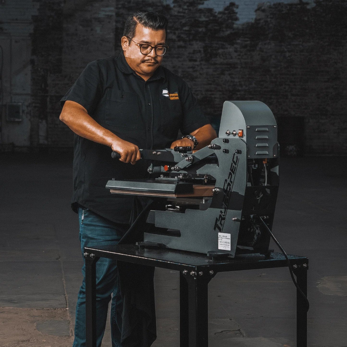 16" X 20" Auto-Open Hybrid Heat Press